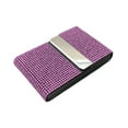 thumbnail image 4 of Mini tarjetero para licencia de conducir, con de imitación, monedero multifuncional con bolsillo para tarjetas, para esenciales, Rosado Hugo Titular de la tarjeta de identificación, 4 of 9