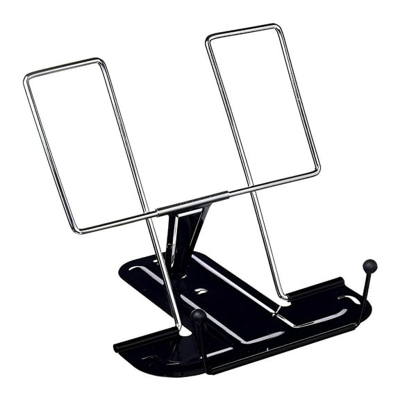 LAMIRO Clear Book Holder Reading Stand Foldable Tablet Stand