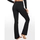 thumbnail image 2 of Leggings INGIA de tiro alto con pierna mini acampanada 79 cm Negro XL, 2 of 6