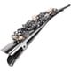 thumbnail image 3 of Pinza para el pelo de cocodrilo con diamantes de imitación y mariposa para mujer, pinza para el pelo para cabello grueso, 3 of 8