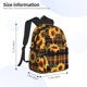thumbnail image 2 of Balery Brown Blue Plaid Sunflower Mochila para Mujeres y Hombres, Mochila Ligera Casual para Viajes, Mochila Clásica Básica para la Universidad, 2 of 6