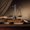 Silver Scales Of Justice, variant on Elephant Stock Gavel And Scales Wall Art - Horizontal Multi Panel Canvas - Living Room Wall Decor - Profession Multi Panel - Brown And Gold Decor - 23" x 14"