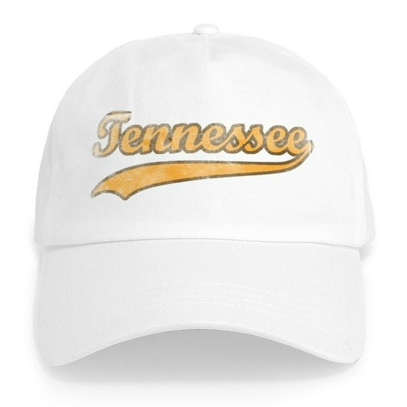 CafePress - Vintage Tennessee Cap - Adjustable 100% Brushed Unisex Casual Cotton Baseball Cap, Beige, 1