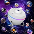 thumbnail image 5 of for Galaxy Projector with 13 HD Planets - Starry Night Light for Bedroom & Living Room, Timer, Meteor Shower & RGB Effects, 5 of 12