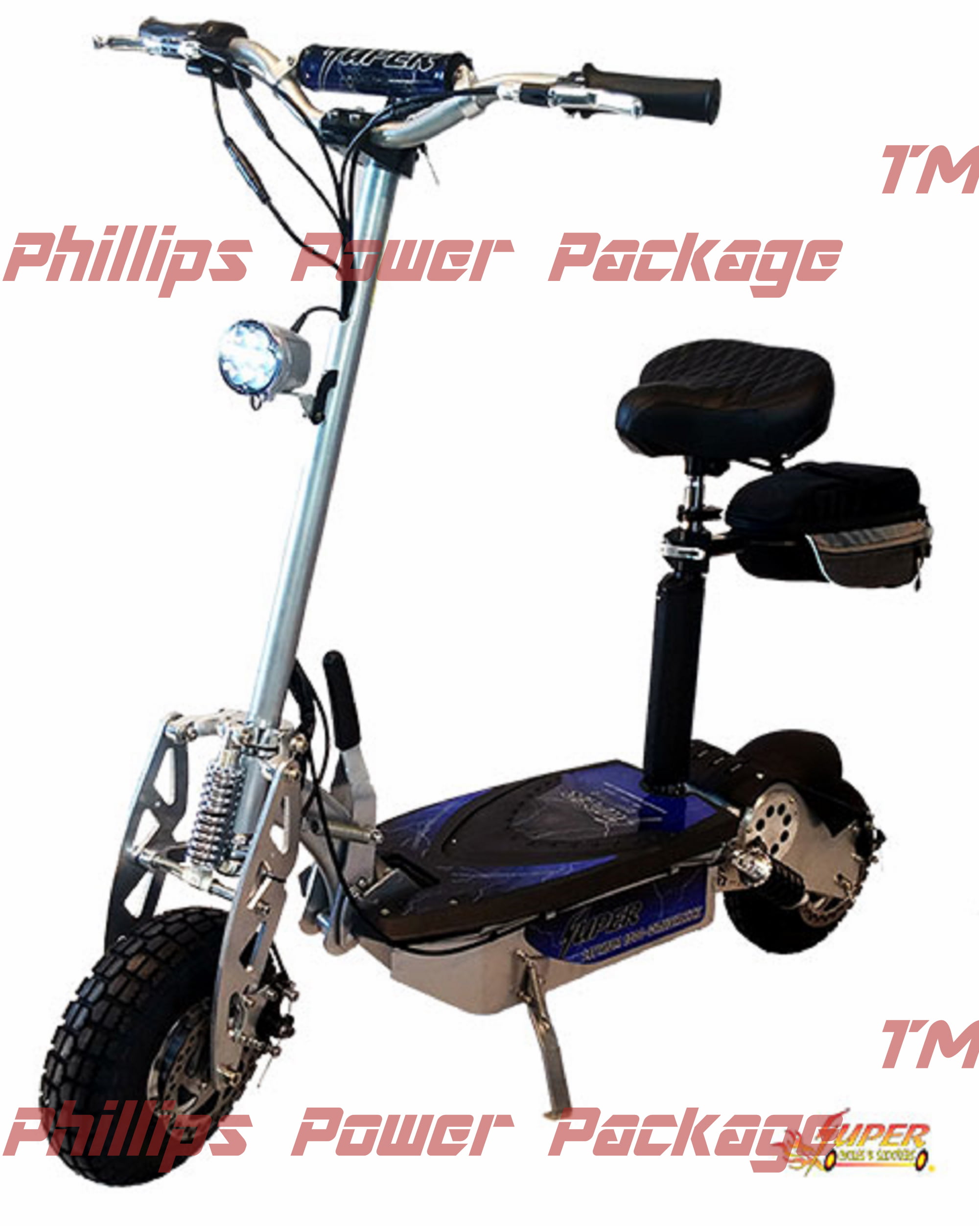 Super Cycles & Scooters - Super Lithium 1300 Brushless - Scooter - 2-Wheel - Silver - Walmart.com