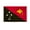 Papua New Guinea 4x6 ft Flag, variant on AGAS Small 4" x 6" 4x6 inch Papua New Guinea Hand Flag Polyester material Stitched Edges 11" Plastic Stick Papuan Hand Held Mini Small Stick Flags