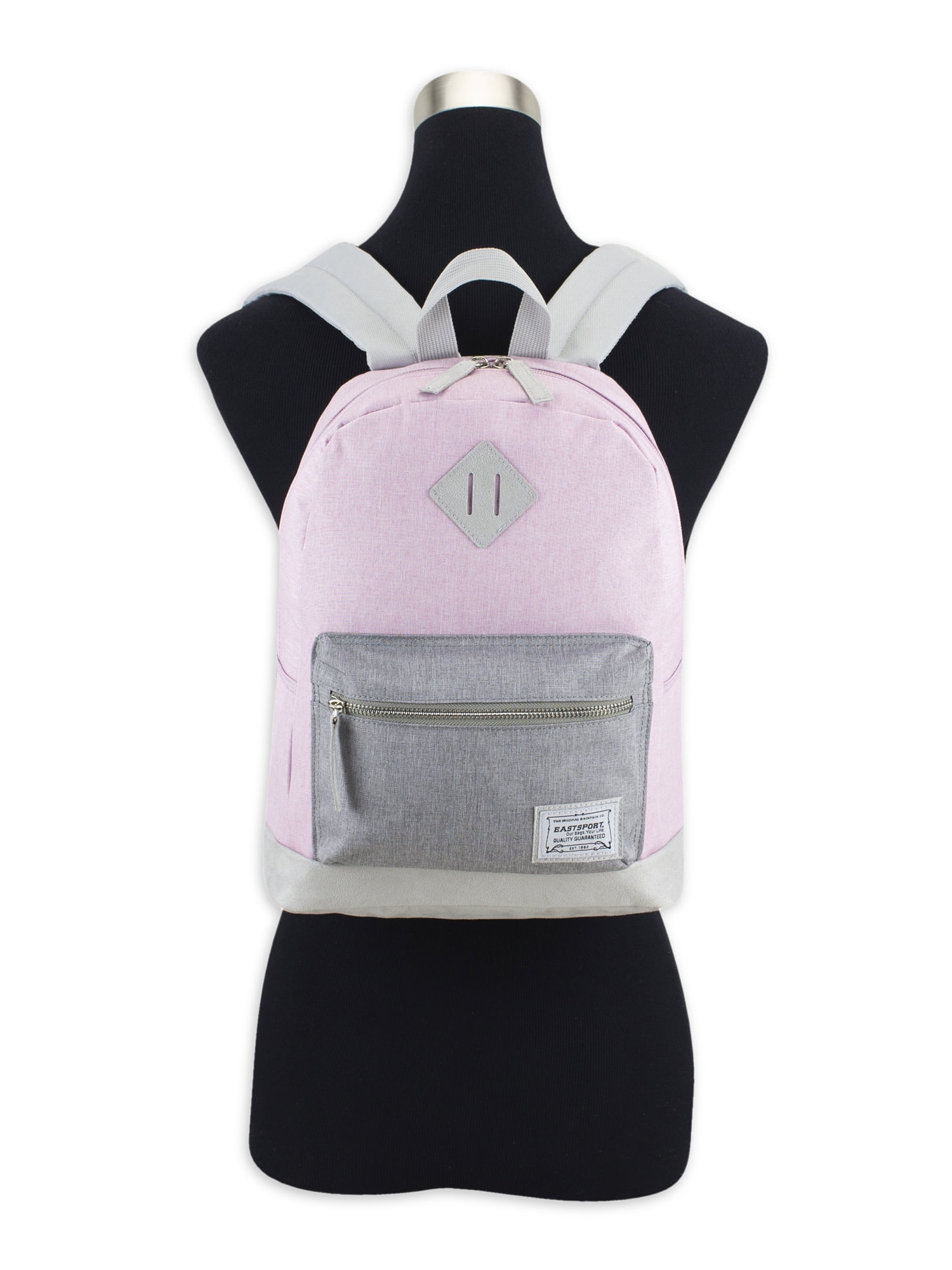 Eastsport Women's Limited Mini Backpack Pink Grey