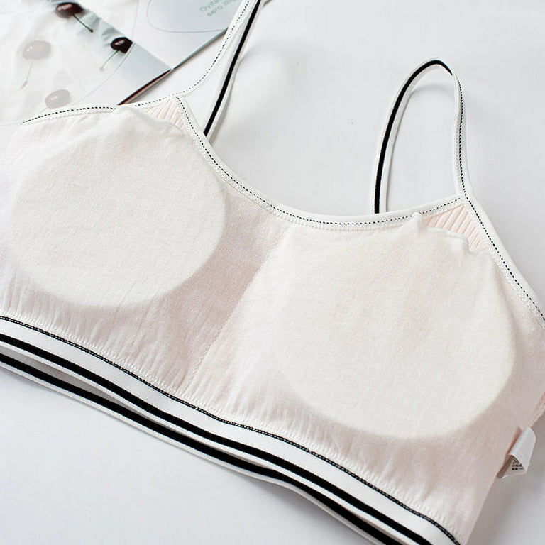YUMILY 10-16 Years Old Budding Girl's Pattern Training Bra Pullover Cotton  Crop Bralette : : Clothing, Shoes & Accessories