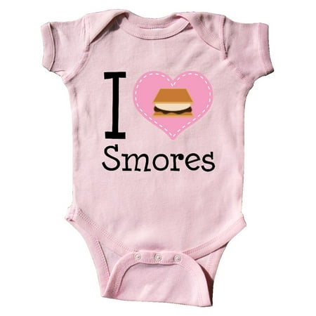 

Inktastic I Love Smores Gift Baby Girl Bodysuit