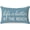 Dusty Blue, variant on Life is Better by The Pool Lumbar Throw Pillow Cover 12x20 Inch, Tropical Poolside Cabana Decor and Decorations, Outdoor Cushion Cover for Porch Sofa Bench, Teal