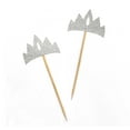 thumbnail image 3 of Darling Souvenir, Crown Shape Cupcake Toppers, Tiara - Girls Birthday Party Dessert Decorations - Pack Of 20, 3 of 3