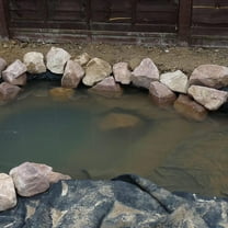 Niceauty Pool Liner Pond Liner Black Waterproof 1Pcs for Fish Farming