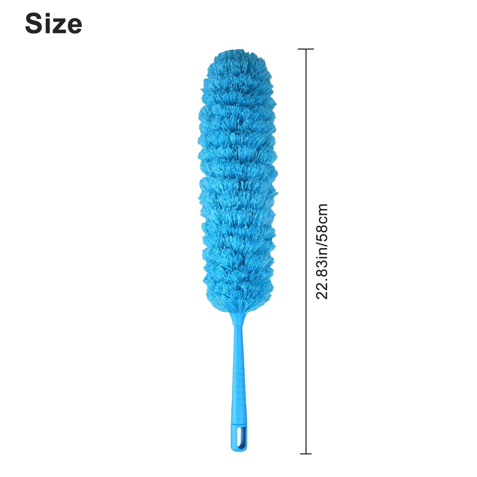 Bendable Soft Microfiber Duster Dusting Brush Household Cleaning Adjustable USA 