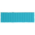 thumbnail image 3 of vidaXL Sun Lounger Cushion Turquoise Oxford Fabric, 3 of 5