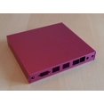 thumbnail image 2 of Red Indoor Enclosure APU2C0/ALIX2D2-2 LAN, Enclosure Designed Boards 1 Switch in Front, Enclosure Made of Anodized or Painted Aluminum DC Jack in Back, 2 of 3