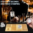 thumbnail image 4 of Ice Design Tray, Customizable Ice   Plate Brass  For Bartender For Cocktails, 4 of 8