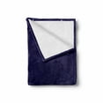thumbnail image 2 of Swan Soft Flannel Fleece Blanket, Silhouette of Big Winged Swan Floating on Waves in Lake Dark Starry Night Graphic Art, Cozy Plush for Indoor and Outdoor Use, 70" x 90", White Blue, by Ambesonne, 2 of 6