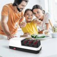 thumbnail image 2 of Electric Knife Sharpener- Knife Sharpeners, 3 Stage Electric Knife Sharpener, 3-Stage, White EU Plu, 2 of 5