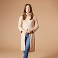 thumbnail image 2 of Hadley Wren Long Courtney Slit Poncho, 2 of 4