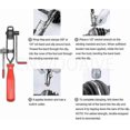 thumbnail image 3 of 2-Pack Hose Clamp Pliers, Cardan Collar and Crimp Band Tools for Automotive Repairs, 3 of 5