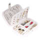 thumbnail image 3 of Estuche De Cuero Para Almacenamiento De Joyas Xtellar Blanco, 3 of 3