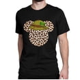 thumbnail image 2 of Leopard Print Mickey Ears with Safari Hat Shirt, Animal Kingdom Shirt for Men Women, Matching Couples Tshirt (XX Large, Black Mickey), 2 of 7