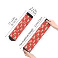 thumbnail image 2 of Salouo Japanese Maneki Cats Pattern Unisex Middle Tube Socks,Middle-Finger Knee High Socks Over The Calf Tube Stocking Crew Stockings for Women and Men Tube Socks, 2 of 8