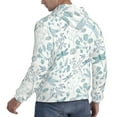 thumbnail image 6 of Lsque Dragonfly Pattern Casual Men's Hoodie,Hooded Sweatshirt with Kangaroo Pocket,Pullover Hoodie-Small, 6 of 7