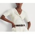thumbnail image 3 of Lauren Ralph Lauren Womens Twist Front Ribbed Pullover Top, 3 of 3