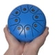 thumbnail image 5 of Tambor de lengua de material acero 6 pulgadas 8 notas C-llave tambor de mano con bolsa, par de mazos paño de limpieza para la educación Musical concierto Yoga Gloria 1 tambor de lengua de acero de 6 pulgadas, 5 of 9