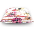 thumbnail image 4 of Floral Seamless Pattern Velvet Plush Throw Pillow Cushion Case Cover - 18" x 18" - Invisible Zipper Home Decor Floral for Couch Sofa No Pillow Insert, 4 of 5
