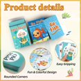thumbnail image 3 of Juegos de cartas Go Fish Old Maid Juego de cartas para niños pequeños 2 barajas de divertido juego de cartas clásico para noches de juegos y reuniones familiares Grandes regalos para cumpleaños, vacac, 3 of 5