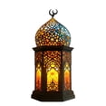 thumbnail image 4 of 5PCS Ramadan Acrylic Crescent Moon Lantern Decor Set 7.87 Inches Tabletop Islamic Festival Ornaments for Living Room Display, Eid Mubarak Home Decoration Accent, 4 of 9