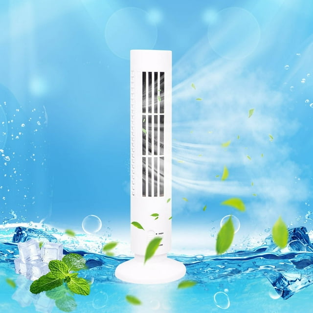 RKSTN Tower Fan Us Standard Plug-in Tower Fan Mini Bladeless Plug-in Tower Fan