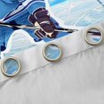 thumbnail image 4 of Homewish Eat Sleep Sports Curtains Pack of 2 (42x84 Each) for Teens, Cartoon Ice Hockey Curtains Blackout, American Sports Theme Bedroom Curtains, Black Out Curtains Decor, 4 of 6