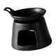 thumbnail image 5 of Portavelas para velas de té, quemador de aceites esenciales, portavelas, soporte para velas, fragancia Negro, 5 of 9
