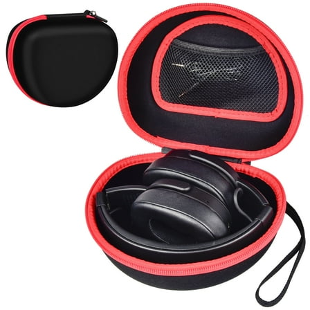 Headphone Case for Skullcandy Crusher/Evo Wireless Over-Ear Bluetooth Earphones, for Beats Studio Pro/ Solo2 - Hard Box Only (Black)