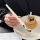 thumbnail image 5 of Cuchara de helado de acero inoxidable, para cucharear untar rebanar, para quesos helados, 5 of 5