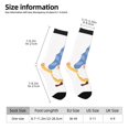 thumbnail image 2 of Logiee Autumn Funny Gnomes Print Adult Socks for Men & Women,Calf Socks, Ankle Socks,Boots Socks,Breathable Casual Sock,Unisex Crew Socks, 2 of 6