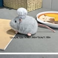 thumbnail image 3 of Realistic Pet Rat Squishy Fidget Toys for Adults Simulation Stuffed Animal Soft Tactile Office Desk Accessory Premium Decorative Sensory Gadget 1 Pack, 3 of 3