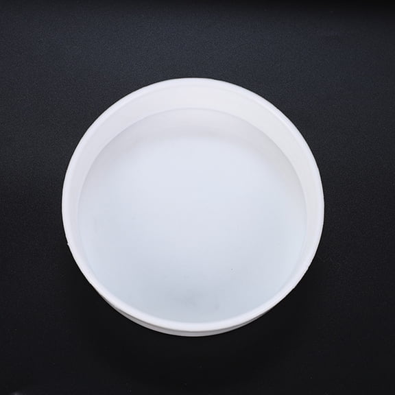 WHAMVOX White Plastic Plant Saucer 12 Inch Garden Pot Tray Water Collector for Indoor and Outdoor Plants