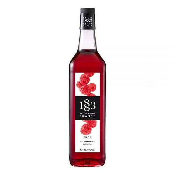 1883 Maison Routin Raspberry Syrup - Bottle (1L)