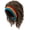 Brown, variant on NCY Men's Knit Dreadlock Hat Beanie Hip Hop Cap Funny Headgear