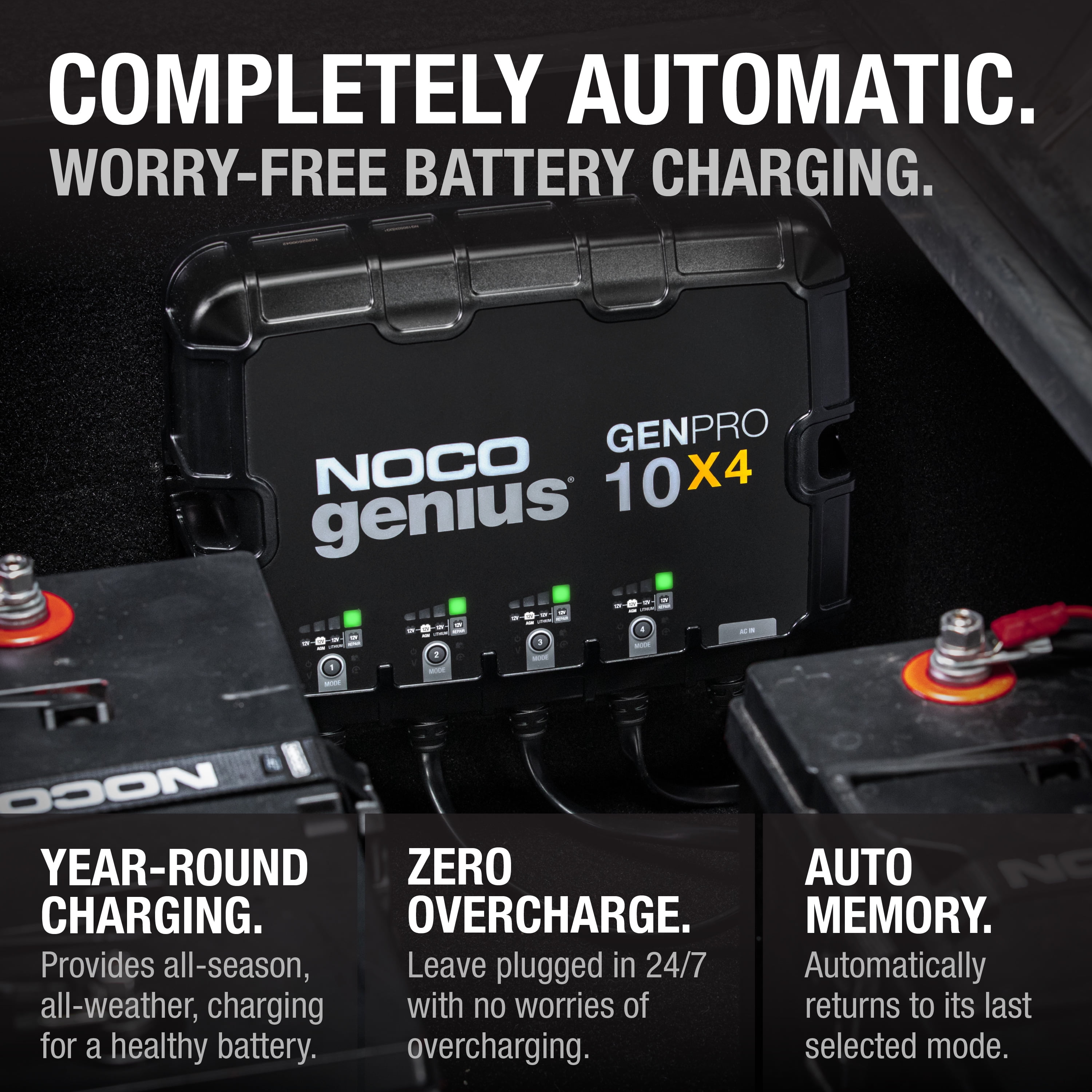 NOCO GENIUS G4, 4.4-Amp Smart Charger - JAGER PRO Store