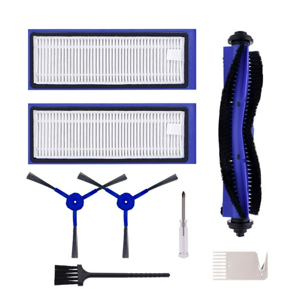 Neutop Replacement Parts Compatible with eufy Robovac L70 Hybrid Robot Vacuum Accessories with 1 Roller Brush 2 HEPA Filter 2 Side Brush.