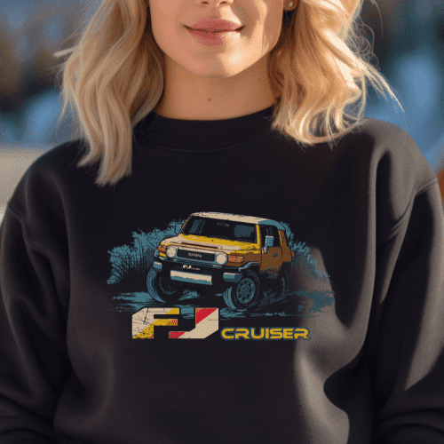 Toyota FJ Cruiser Sweatshirt Lets Go Places