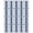 Blue, variant on M Buder 20 Pcs 5-Hole Plastic Binding Rings, Segmented Design Hold 60 Sheets 11mm Binding Thickness, Blue