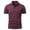 Wine, variant on StSilkitty Men's Casual Short Sleeve Golf Shirts Solid Color Collared Buttons T-Shirt Soft Breathable Tops
