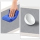 thumbnail image 4 of Alfombra de cocina geométrica REGALWOVEN, tapete de cocina acolchado anti-fatiga, alfombra cómoda impermeable y antideslizante gris 18" x 28", 4 of 6