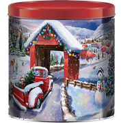 Great Value Christmas Popcorn Tin, Winterland, Assorted Popcorn, 21 oz.